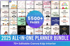 All-In-One Planner for Ultimate Organization - CraftNest - Digital Crafting and Art
