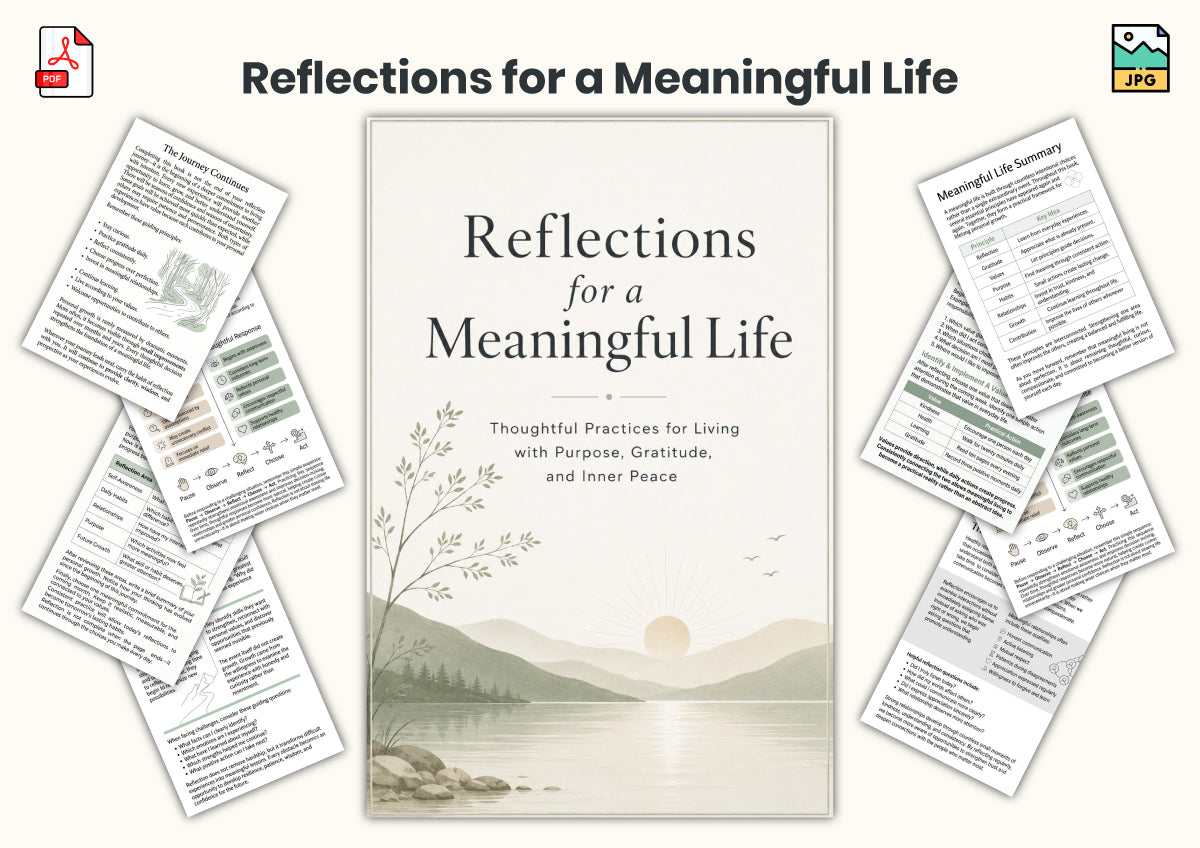 Reflections For Meaningful Life