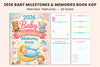 Baby Milestones Memories Planner