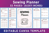 Sewing Planner Template