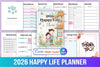 Happy Life Planner for Daily Inspiration