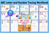 ABC Letter and Number Tracing Workbook