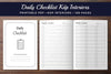 Daily Checklist Planner - 100 Planner