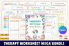 Therapy Worksheet Mega Pack