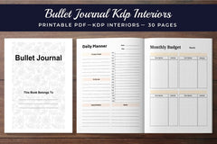Bullet Planner - CraftNest - Digital Crafting and Art