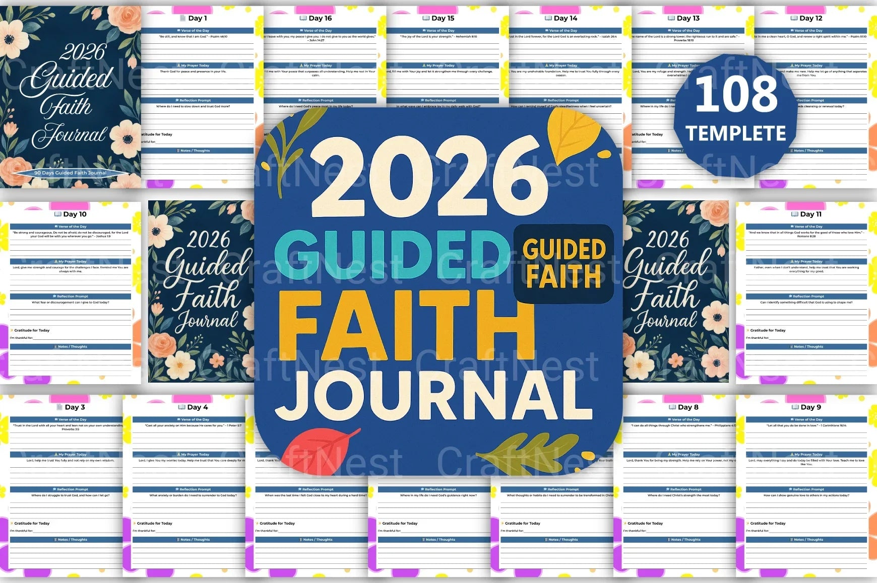 Guided Faith: Inspiring Spiritual Journey - CraftNest - Digital Crafting and Art