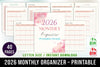 Monthly Organizer Template