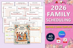 Family Scheduling Guide - CraftNest - Digital Crafting and Art