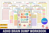 ADHD Brain Dump Workbook for Focus and Organization