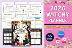 Witchy Planner: Magical Organization Tool - CraftNest - Digital Crafting and Art