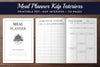Meal Planner from 100 Planner - Printable Bundle