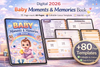 Baby Moments Memories Journal