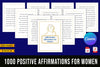 Positive Affirmations Planner for Women
