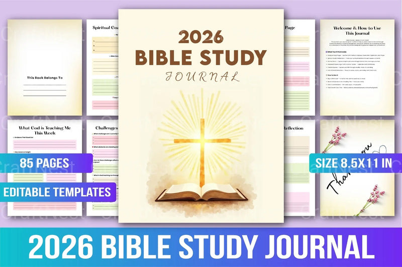Bible Study Guide for Beginners - CraftNest - Digital Crafting and Art
