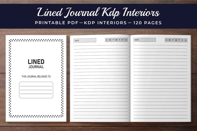 Lined Planner  Bundle - CraftNest - Digital Crafting and Art