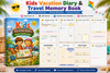 Kids' Vacation Travel Memory Guide