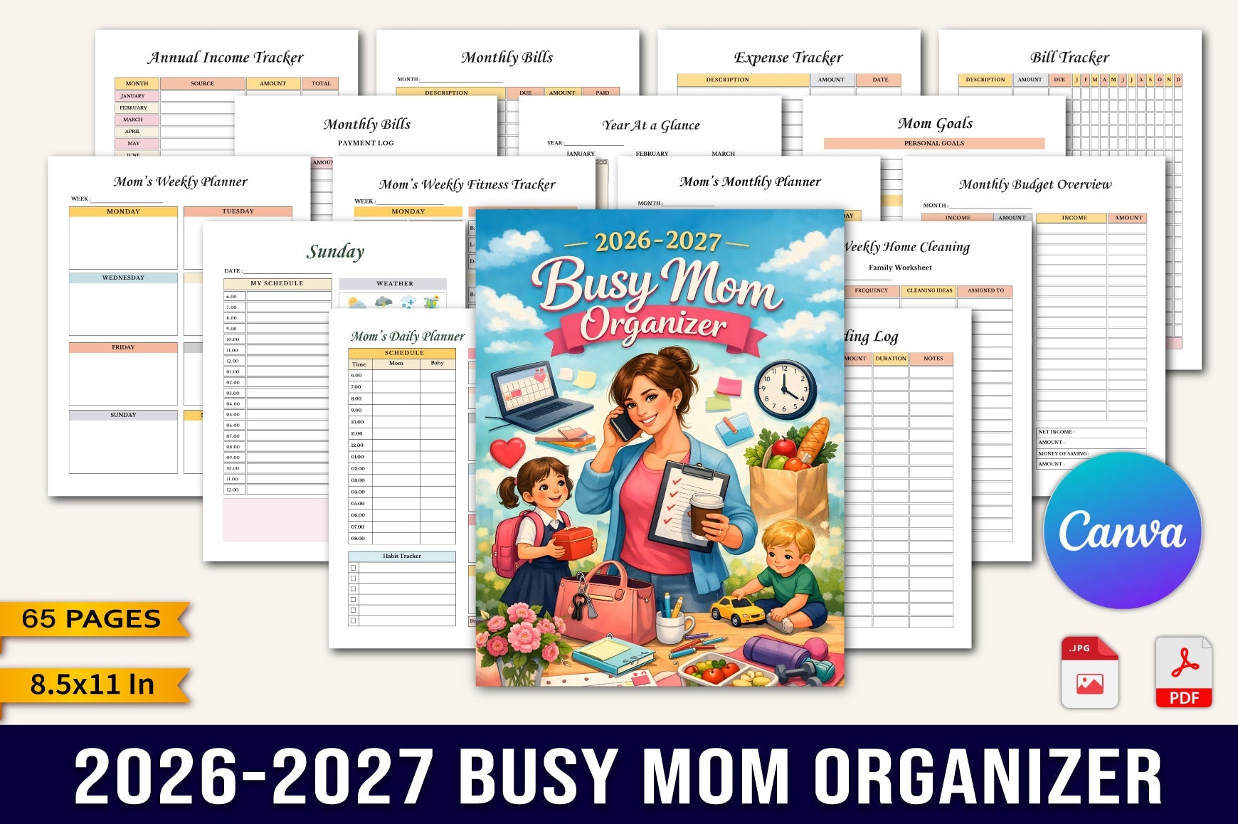 Busy Mom Planner