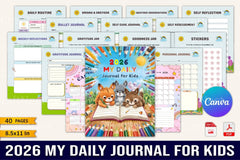 My Daily Routine for Kids - CraftNest - Digital Crafting and Art