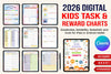 Kids Task Reward Charts for Motivation and Organization