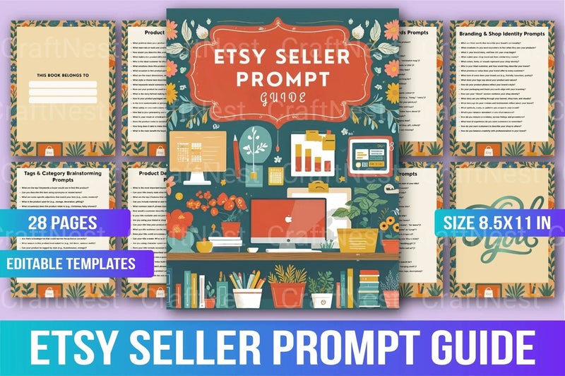 Etsy Seller Prompt Guide for Success - CraftNest - Digital Crafting and Art