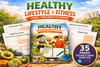 Healthy Lifestyle Fitness Goal Planner