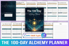 The 100 Day Alchemy Planner - CraftNest - Digital Crafting and Art