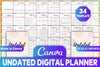 Undated Planner for Organization and Productivity