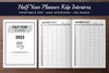 Half Year Planner  Bundle