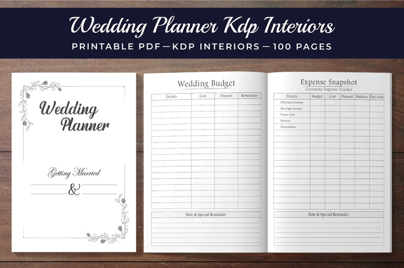 Wedding Planner - CraftNest - Digital Crafting and Art