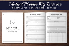 Medical Planner  Bundle - CraftNest - Digital Crafting and Art