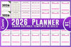 Editable Canva Planner