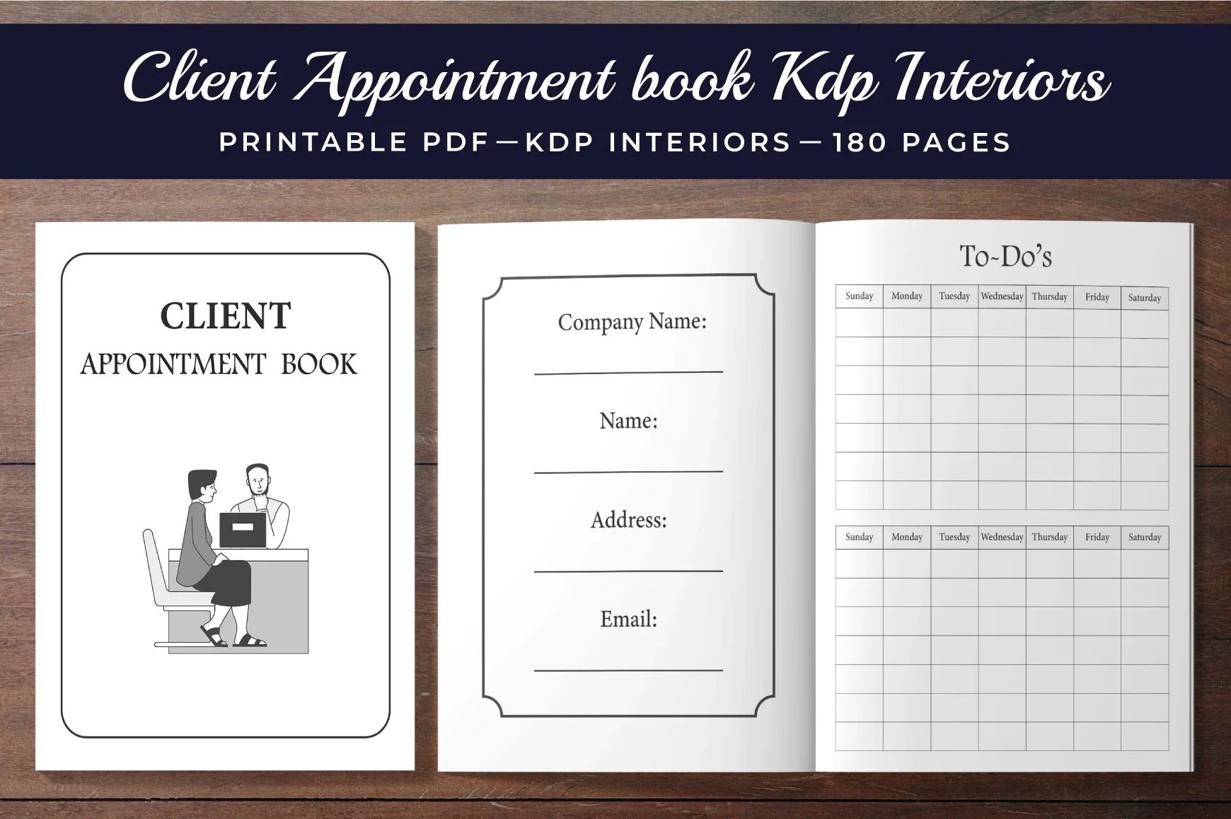 Client Appointment Planner  Bundle - CraftNest - Digital Crafting and Art