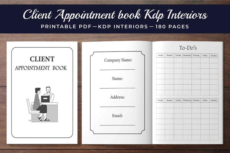 Client Appointment Planner  Bundle - CraftNest - Digital Crafting and Art