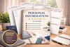 Personal Information Records Planner