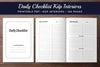 Daily Checklist Planner  Bundle