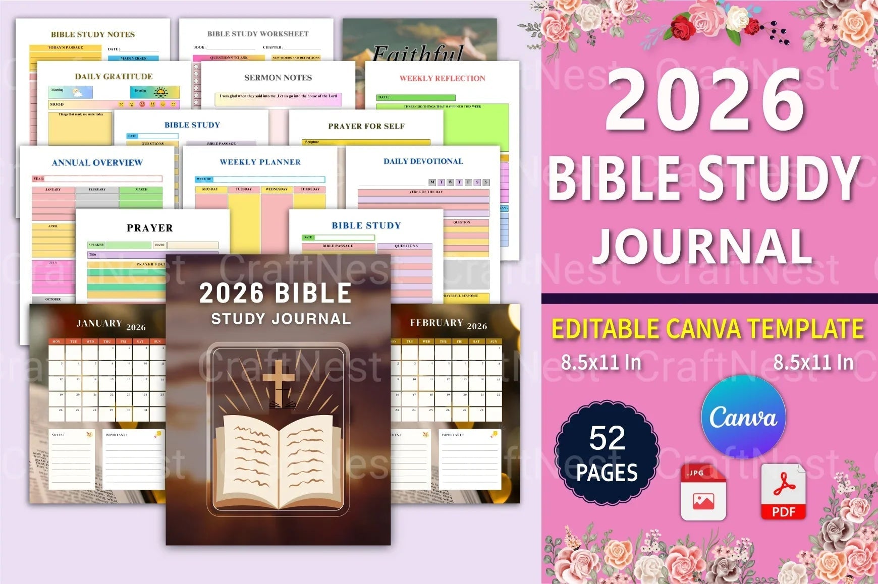 Bible Study Guide - CraftNest - Digital Crafting and Art
