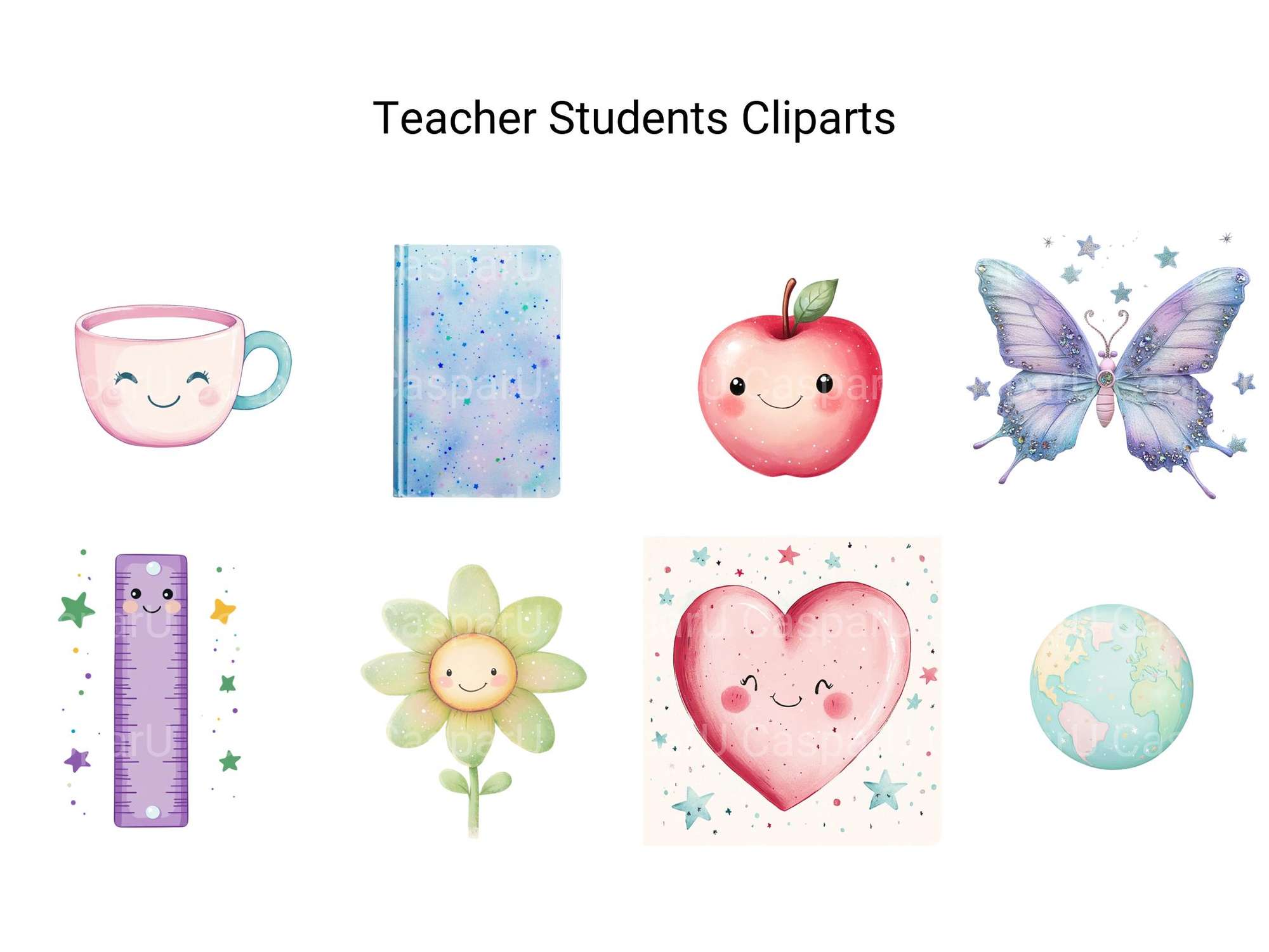Teacher Students Clipart
