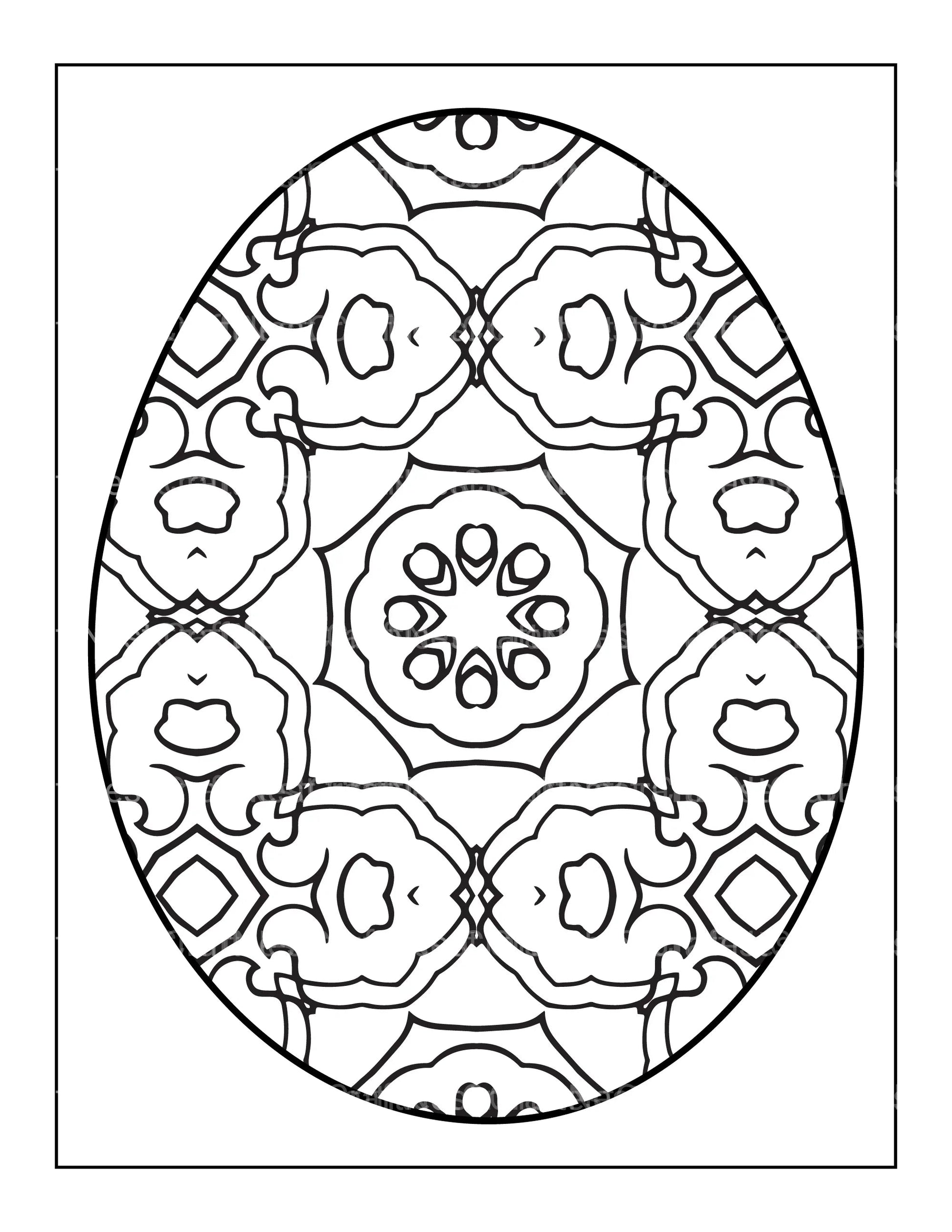 Kids Easter Coloring Book 3 - CraftNest - Digital Crafting and Art