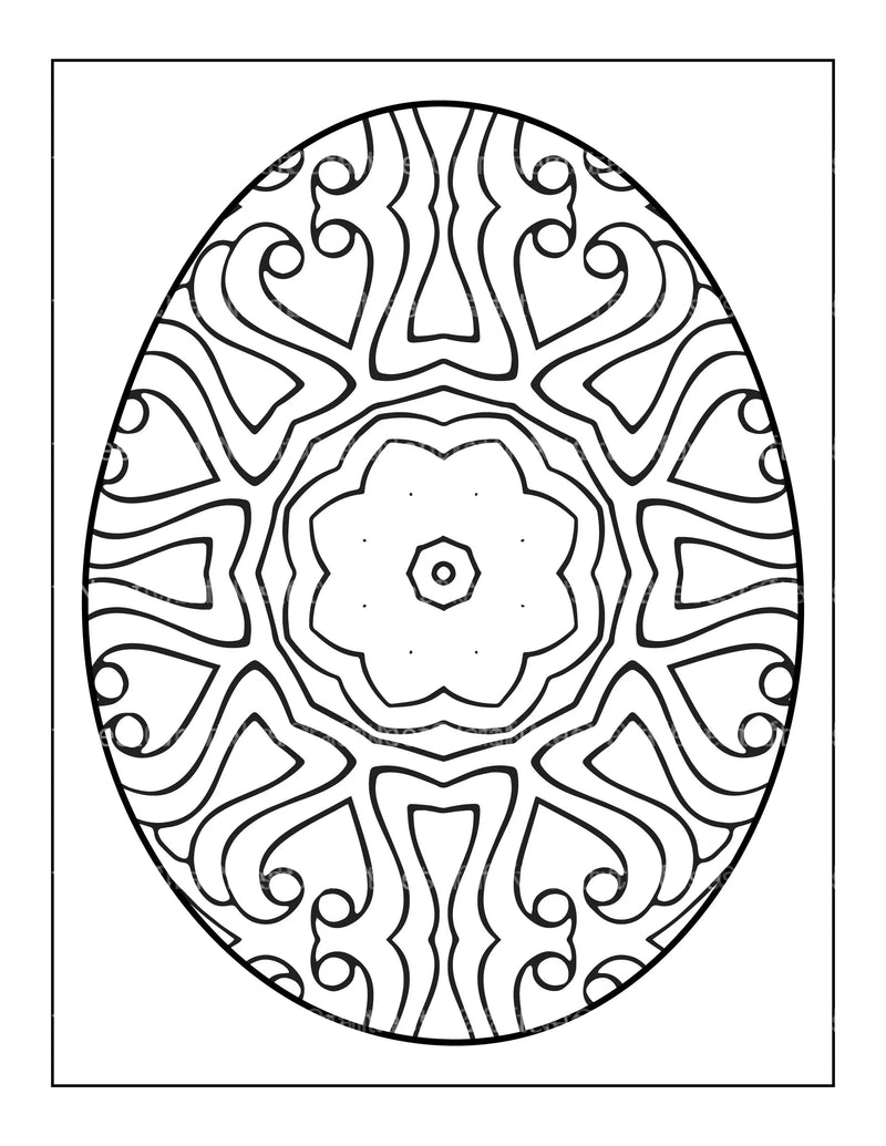 Kids Easter Coloring Book 3 - CraftNest - Digital Crafting and Art