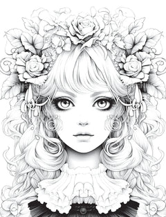 Little Princess Coloring Book - CraftNest - Digital Crafting and Art