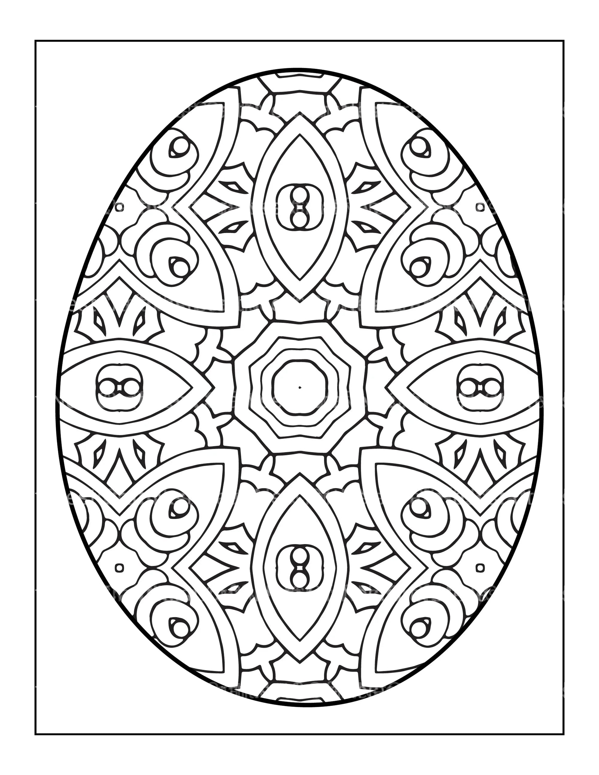 Kids Easter Coloring Book 3 - CraftNest - Digital Crafting and Art