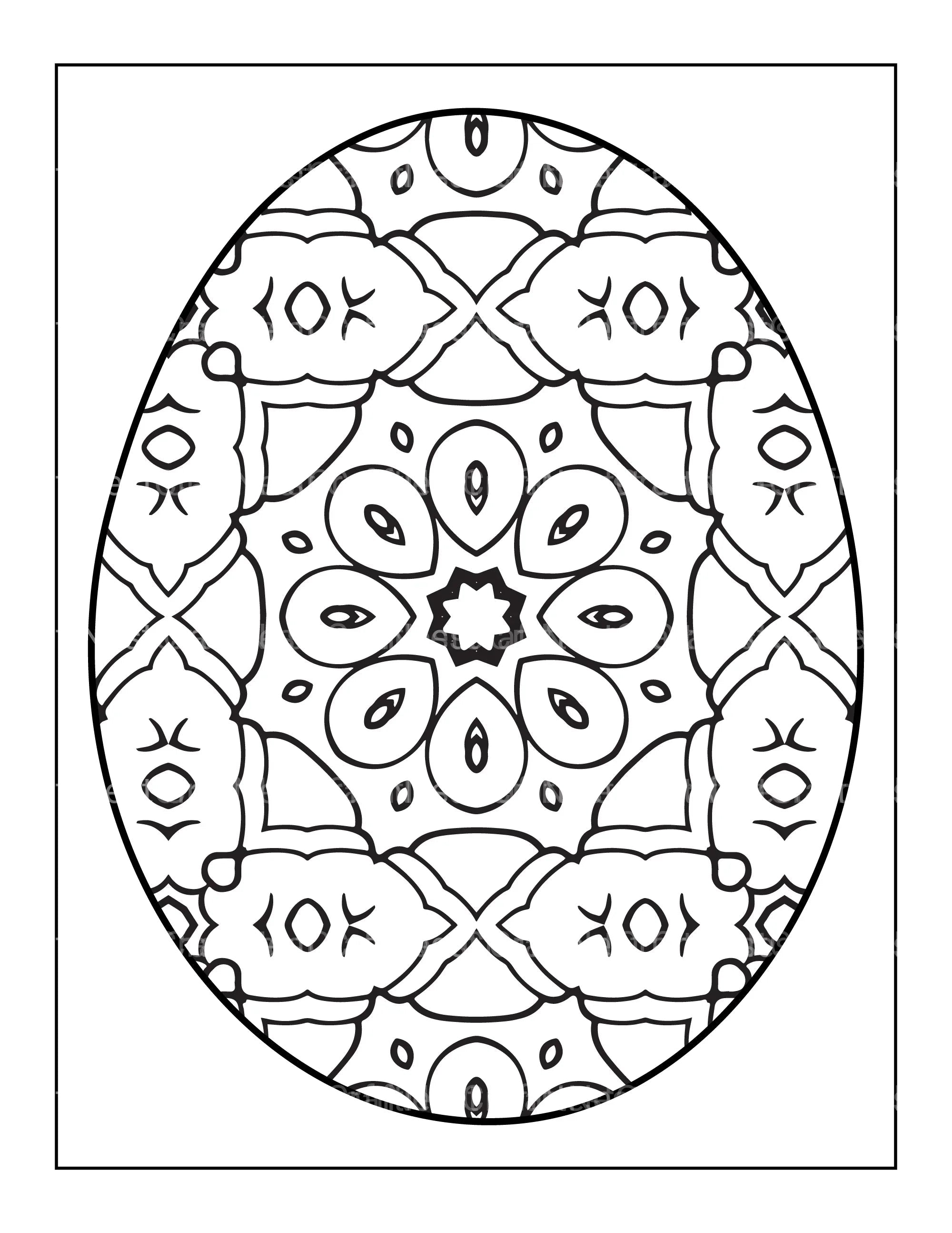 Kids Easter Coloring Book 3 - CraftNest - Digital Crafting and Art
