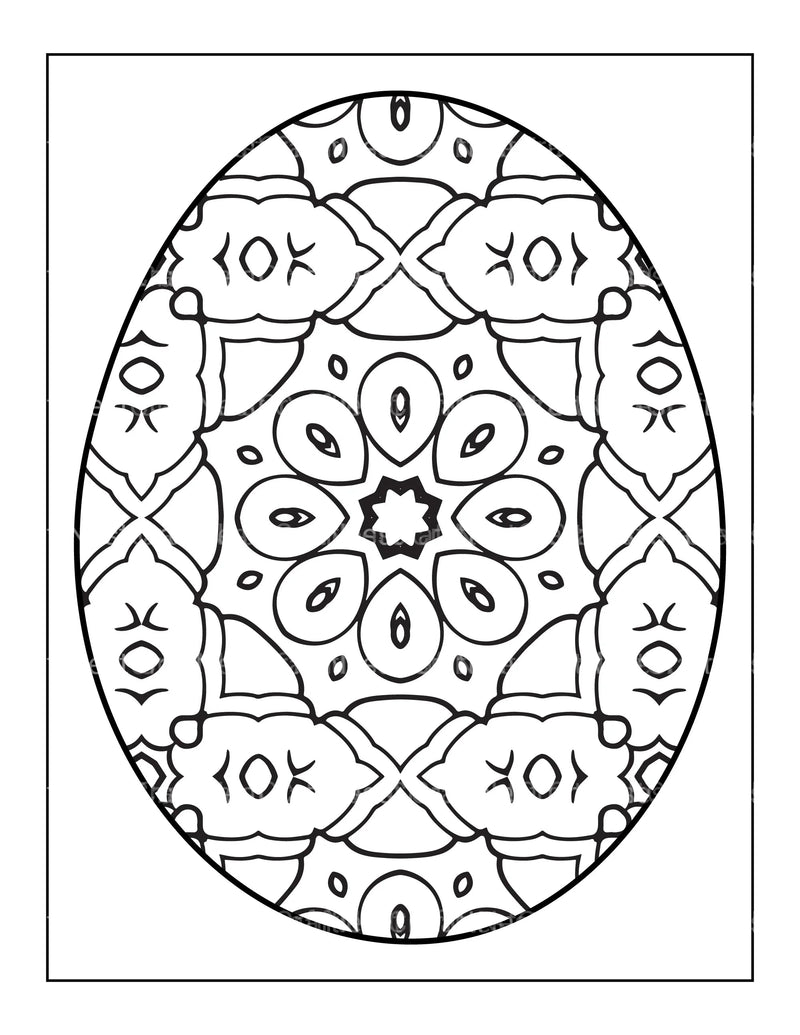 Kids Easter Coloring Book 3 - CraftNest - Digital Crafting and Art