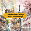 Parisian Vintage Junk Journal Pages