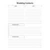 Wedding Contacts Bundle
