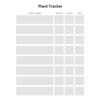 Plant Tracker Bundle