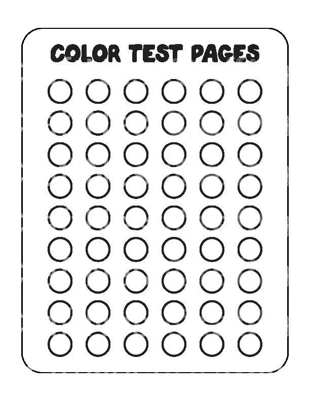 Kids Coloring Pages Set Coloring Book - CraftNest - Digital Crafting and Art