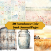 Farmhouse Chic Junk Journal Pages