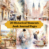 Historical Moments Junk Journal Pages