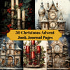 Christmas Advent Junk Journal Pages